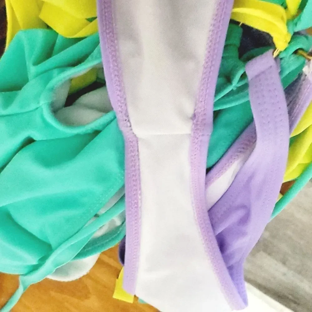 Sexy Monokini Cut Out One Piece Bikini  Size Large